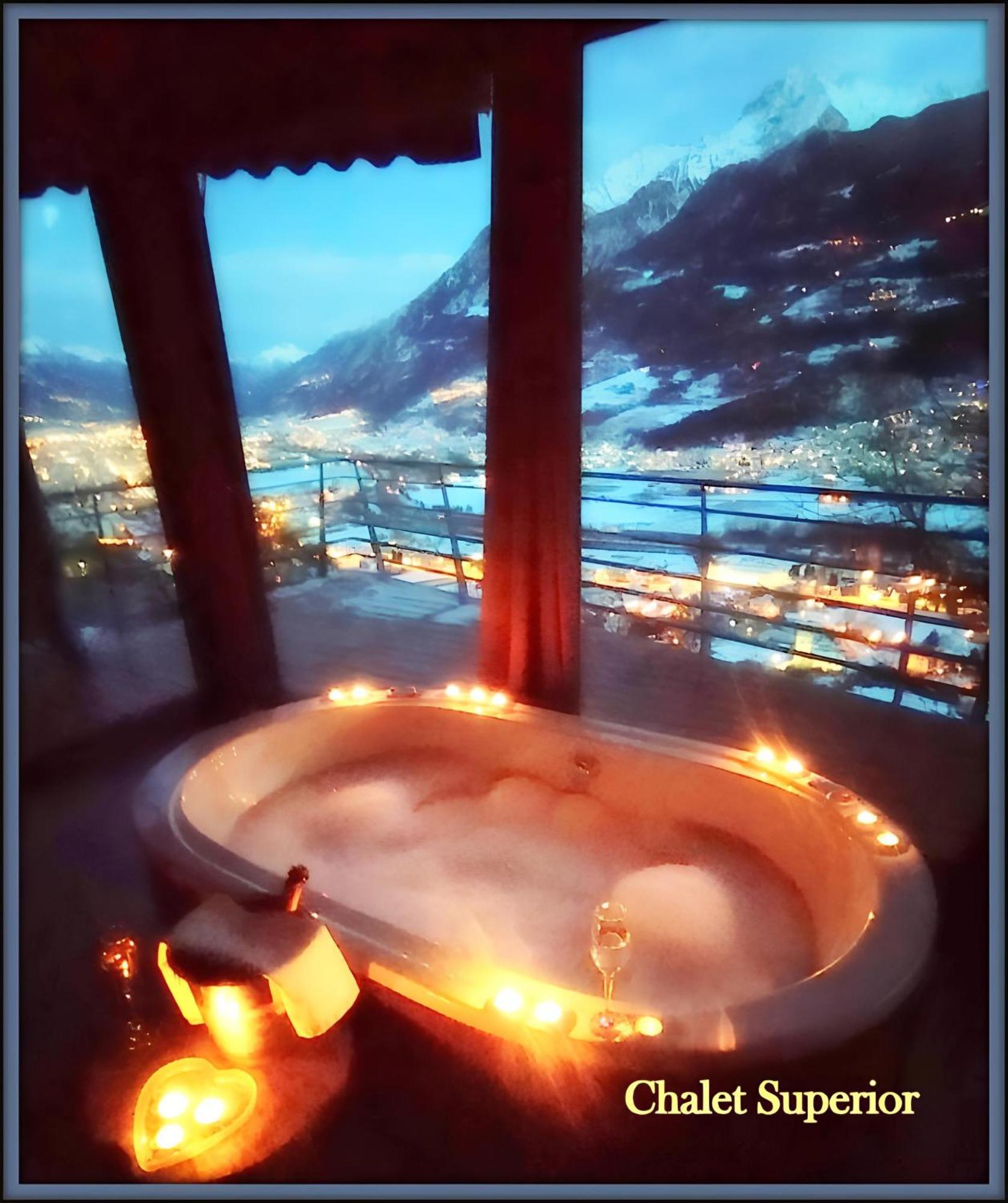Atmosfera E Vista Mozzafiato Chalets Aosta Exterior foto